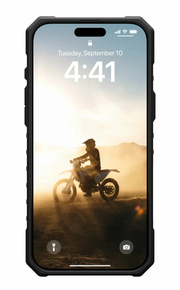 Чехол с поддержкой MAGSAFE Uag Pathfinder Clear для iPhone 16 Pro Max, прозрачный