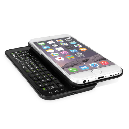 Чехол клавиатура Keyboard Buddy iPhone 6 - Издание с подсветкой - Bluetooth-клавиатура с командами Apple и клавишами с подсветкой, Черный