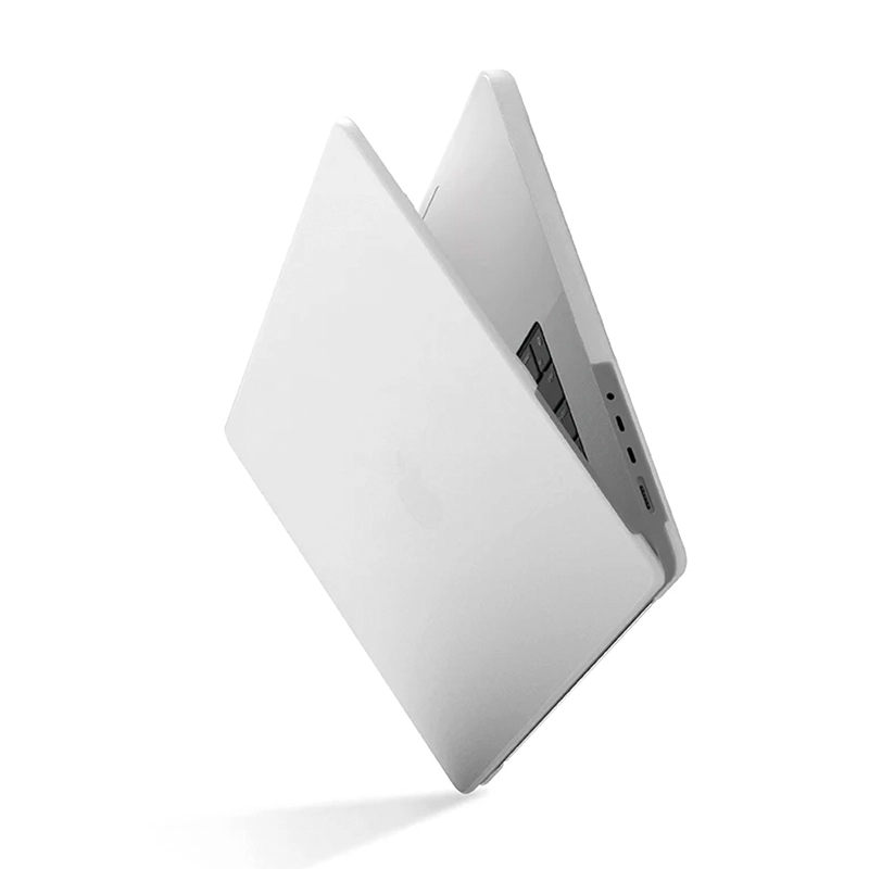 Чехол Uniq Claro для Macbook Pro 14, 2021-2024, Матовый прозрачный