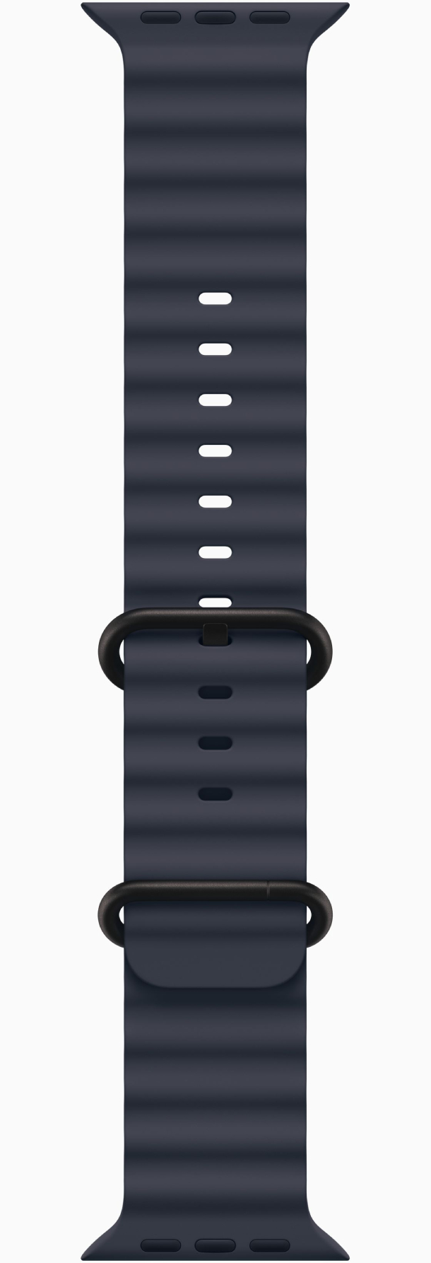 Apple Watch Ultra 2, 2024, GPS, 49 мм, корпус из черного титана, ремешок Ocean темно-синего цвета