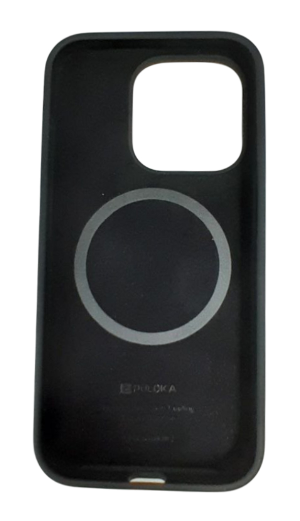 Чехол PULOKA Cover SG-01 Silicone Case Mag Safe для iPhone 15 Pro, Черный
