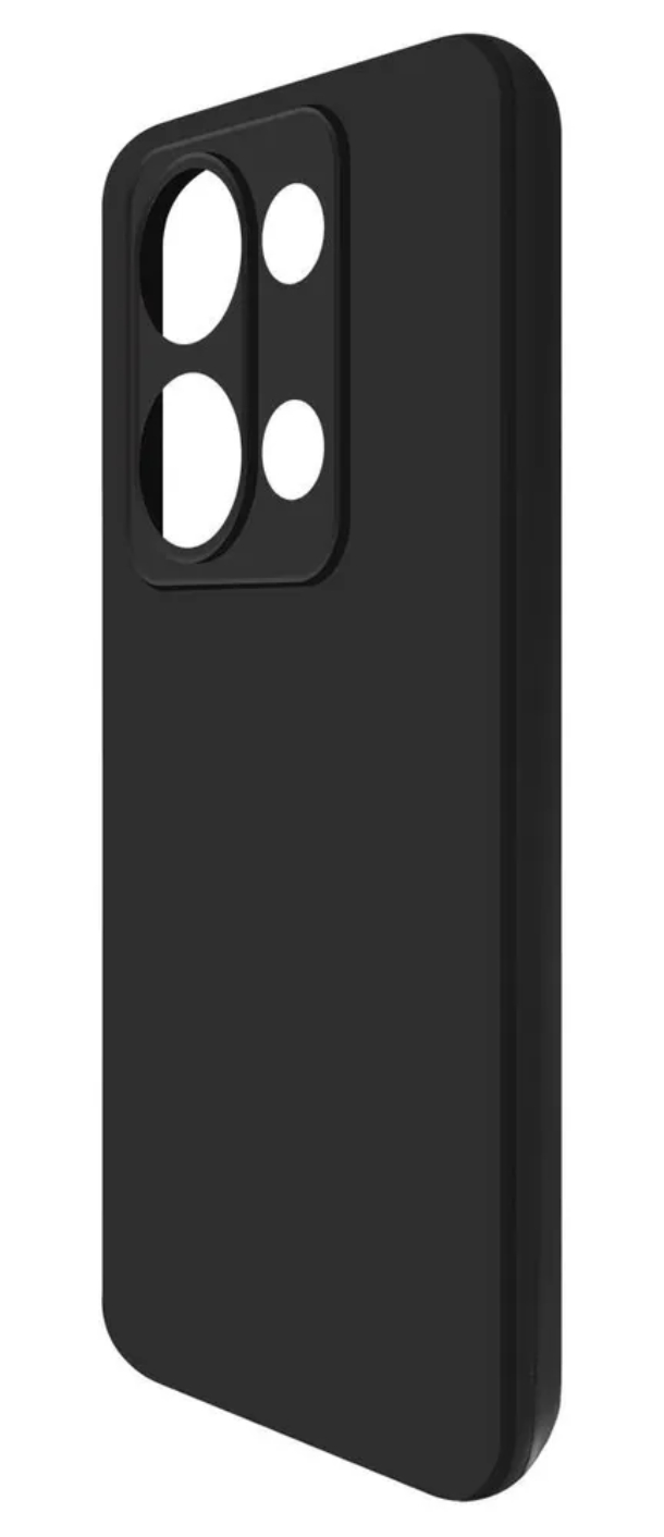 Чехол Silicone Cover для POCO M6 Pro / Redmi Note 13 Pro, Черный