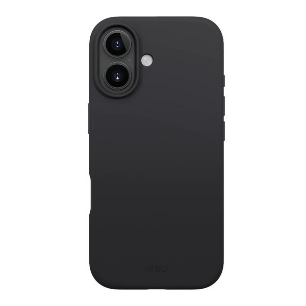 Чехол Uniq Lino MagSafe iPhone 17, Угольно-серый