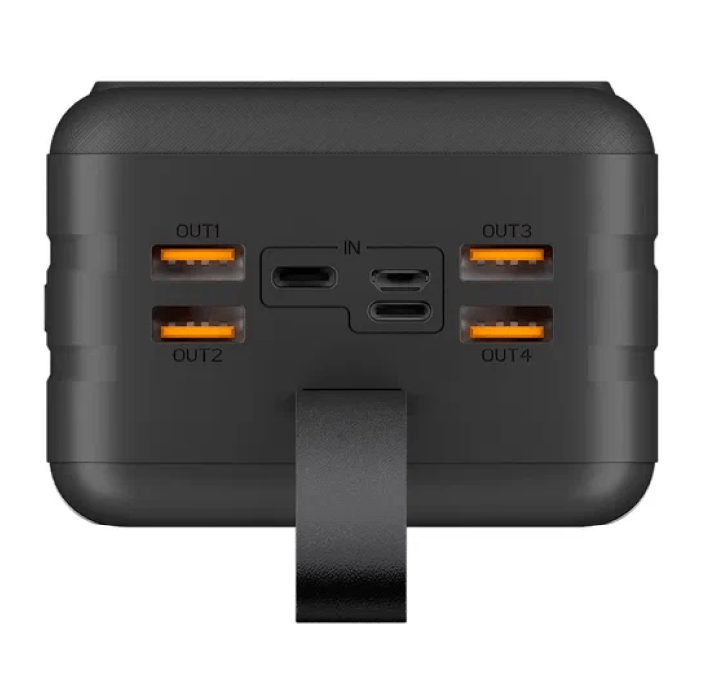 Power Bank Deppa NRG Turbo V2 10000 мА·ч, 22.5W выходное напряжение, QC, PD, AFC, FCP, SCP, MTK PE, с дисплеем, Черный