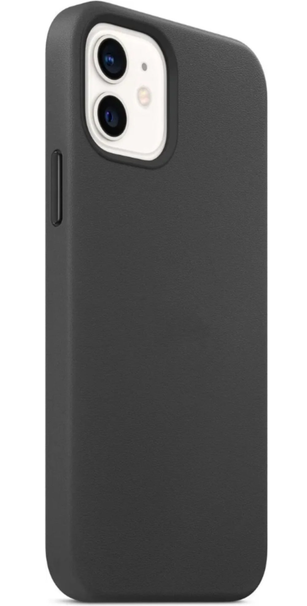 Чехол Apple Кожа с MagSafe для Apple iPhone 12/12 Pro, Черный