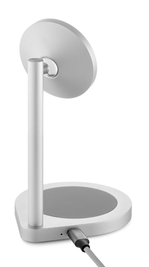 Magnetic wireless charger Stage 2в1, Серый