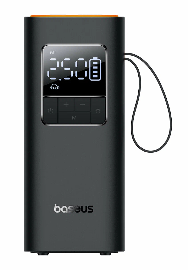Автомобильный компрессор Baseus SuperMini Pro Series Wireless Car Inflator Черный (C11159300111-00)