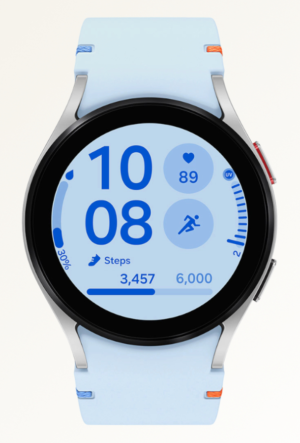 Samsung Galaxy Watch FE GPS 40 мм, Серебристые