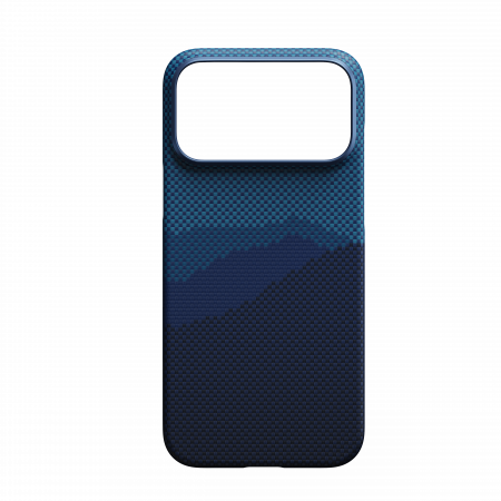 Чехол Pitaka Ultra-Slim Case для iPhone 17 Pro, Темно-синий