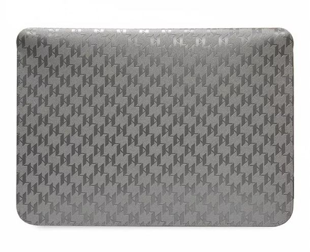 Чехол-сумка Lagerfeld для MacBook 13-14" Saffiano Sleeve Monogram, Серебряный