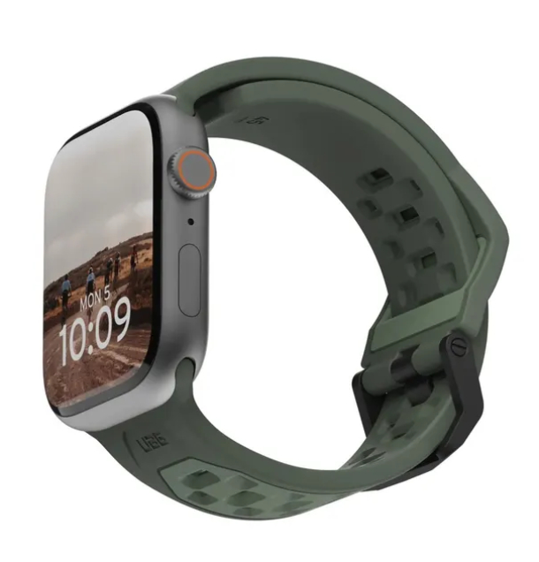 Ремешок силиконовый UAG Civilian Strap для Apple Watch 42/44/45/49мм, Оливковый