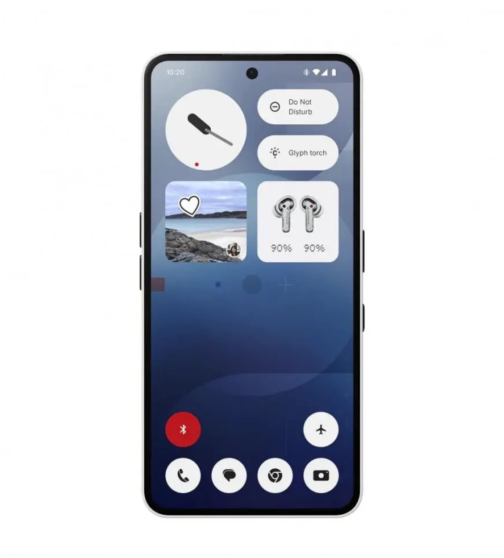 Nothing Phone (3A) 12/256Гб, Белый