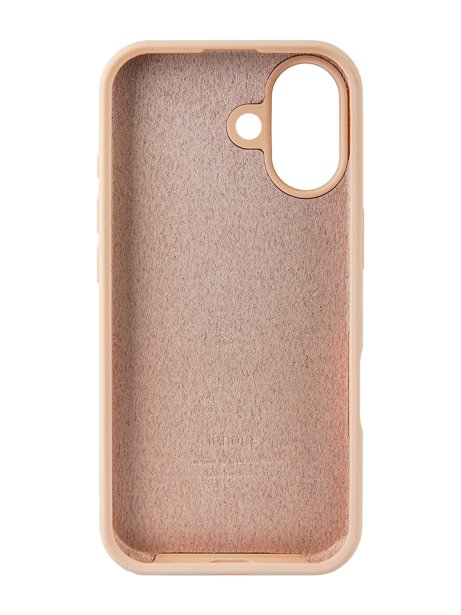 Чехол Silicone Case iPhone 17, Пудровый