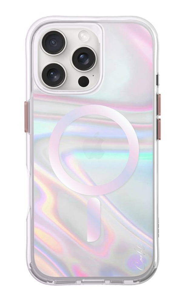 Чехол Uniq для iPhone 16 Pro Max, COEHL Savon Bubble Prism MagSafe