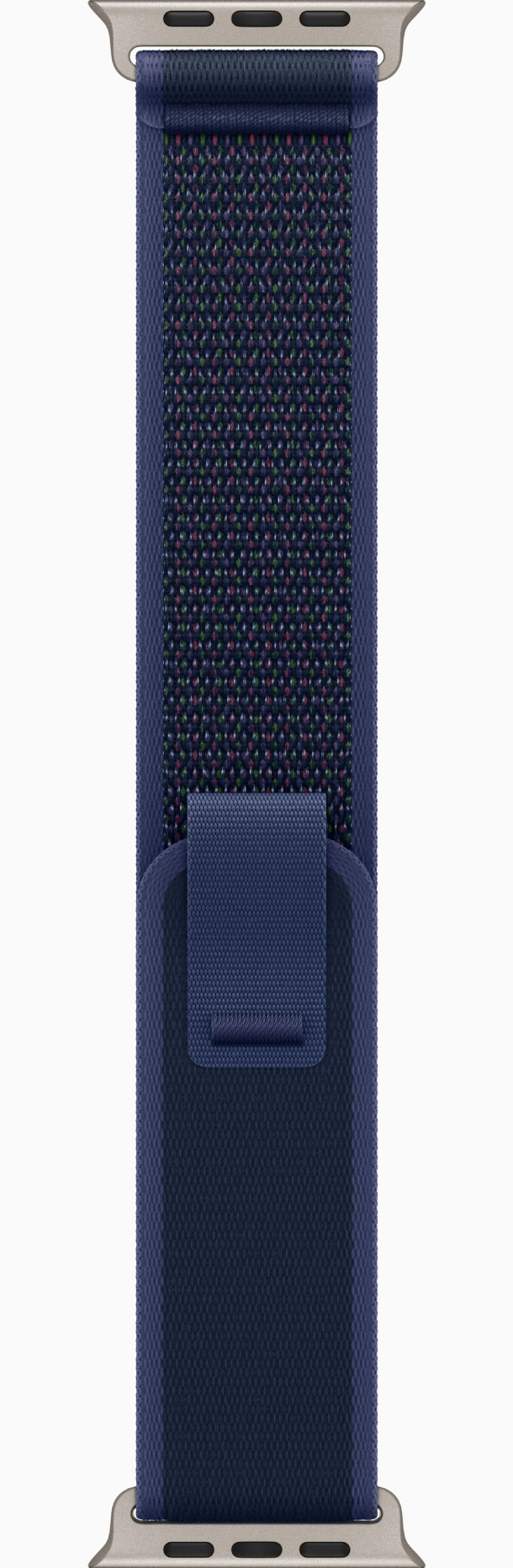 Apple Watch Ultra 2, 2024, GPS, 49 мм, корпус из бежевого титана, ремешок Trail голубого цвета, размер M/L, MX4L3