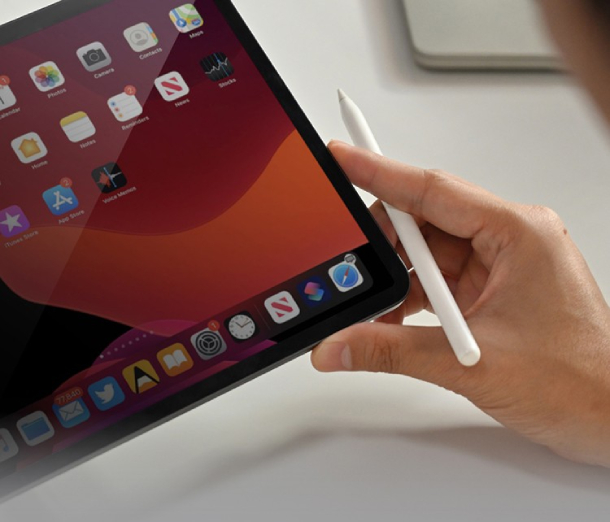 Стилус Uniq PIXO PRO Magnetic Stylus для iPad (with wireless charging), Белый