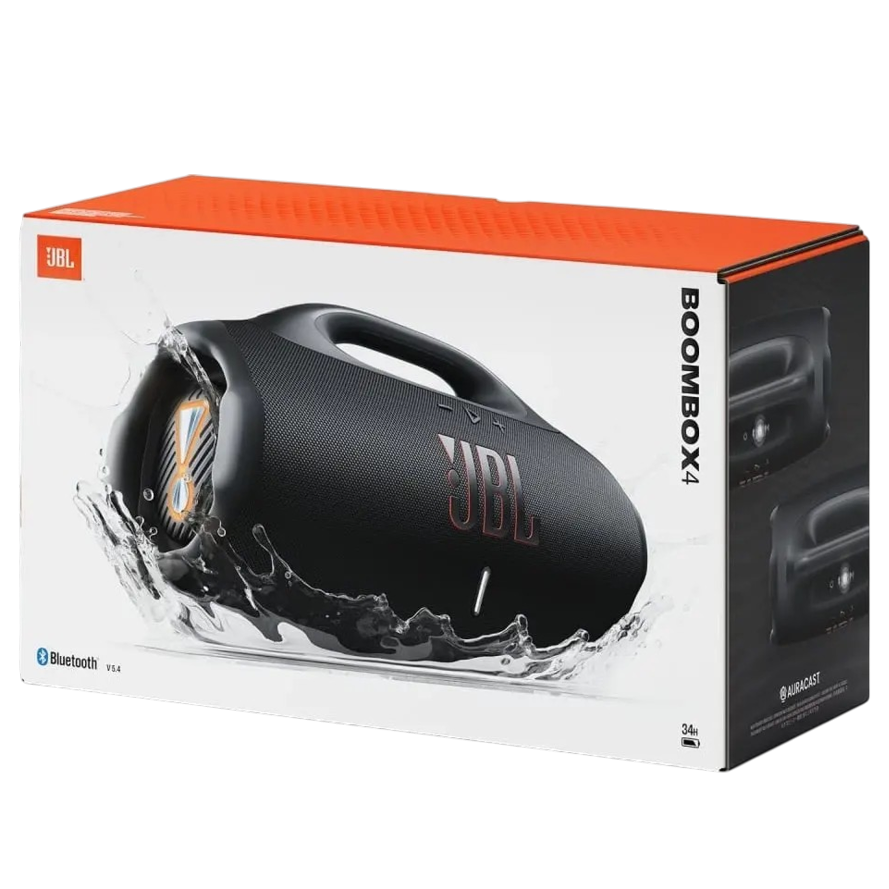 Портативная акустика JBL Boombox 4, Черный