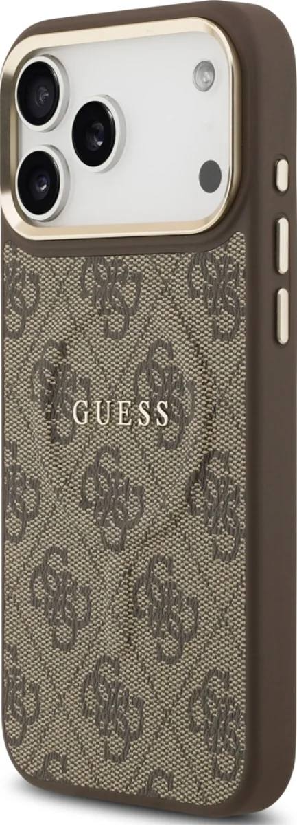 Чехол Guess iPhone 17 Pro Max, MagSafe, Коричневый