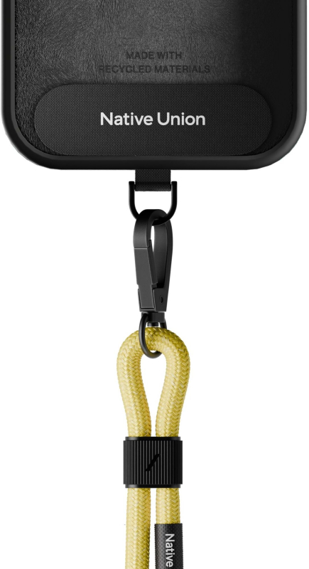 Регулируемый нейлоновый шнурок, Native Union CITY SLING LMO RP, Жёлтый