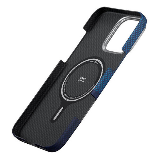 Чехол PITAKA StarPeak Tactile Woven для iPhone 16 Pro, Горизонт