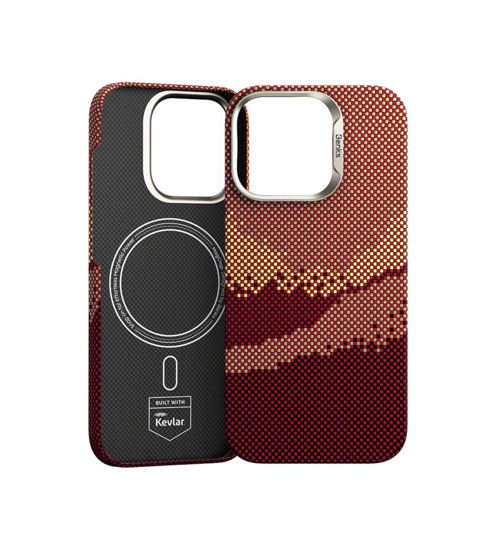 Чехол Benks GoldenTide C1 для iPhone 16 Pro, Золотистый