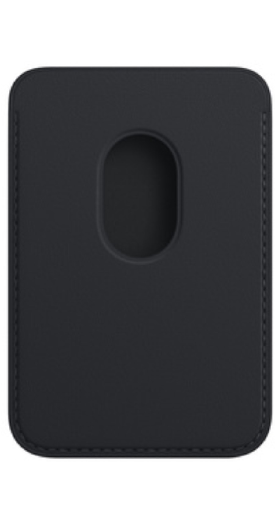 Кожаный бумажник Apple c магнитным замком для iPhone, Тёмная Ночь