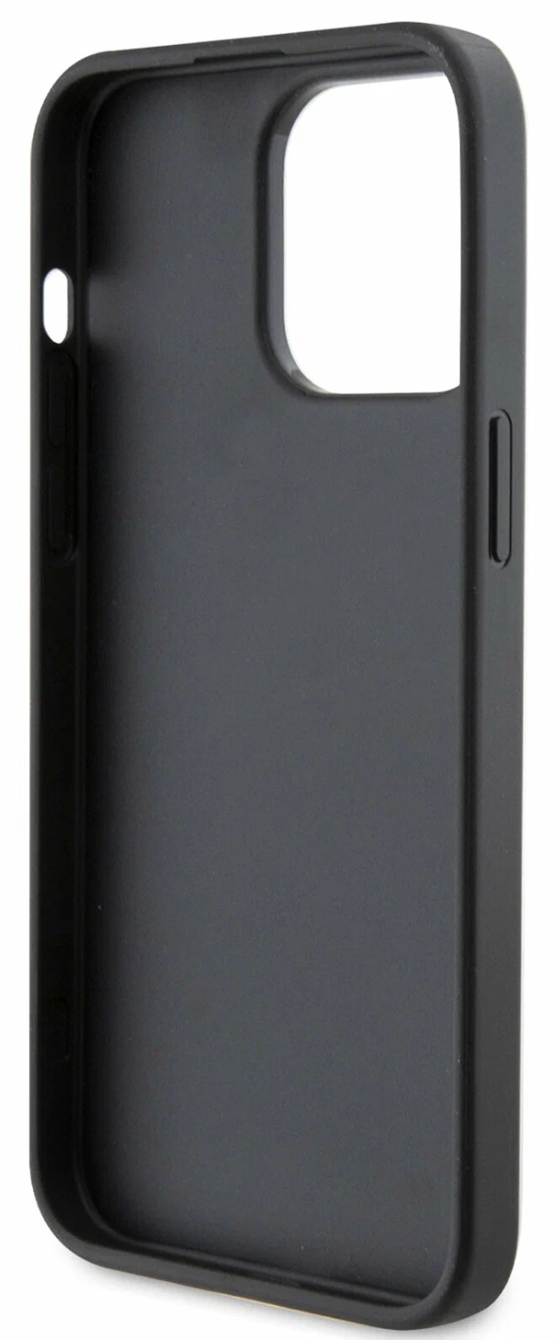 Чехол Guess для iPhone 15 Pro Max, PU 4G Big metal logo Hard, Серый