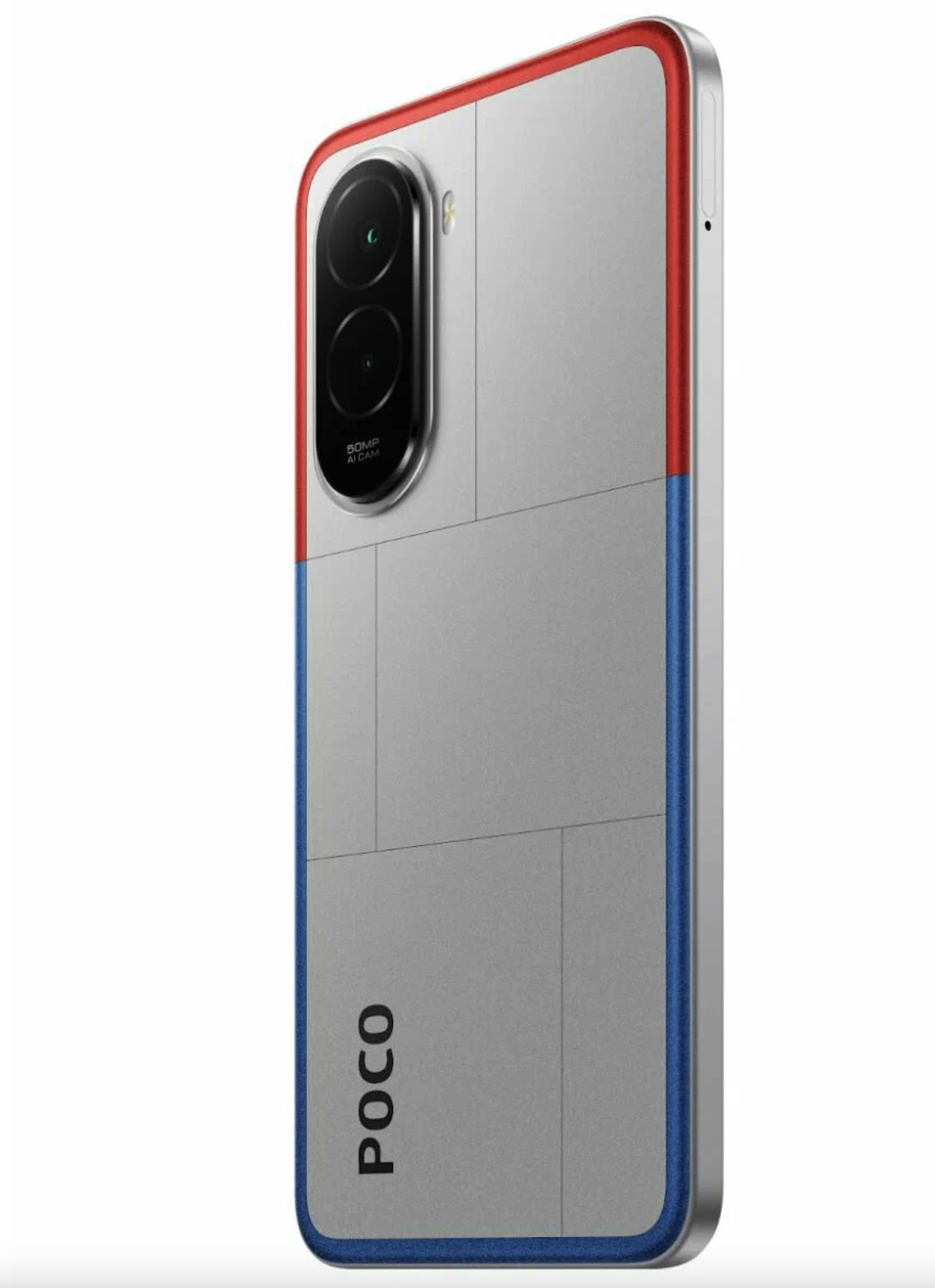 POCO M7 8/256Гб, Серебристый