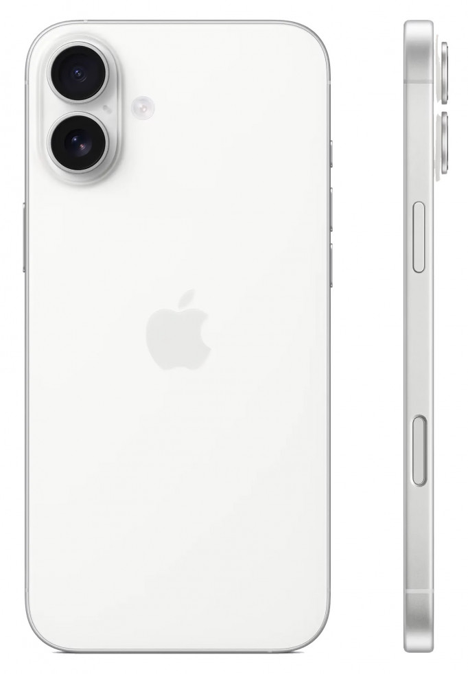 Смартфон Apple iPhone 16 Plus 128Гб (1 sim + eSIM) Белый