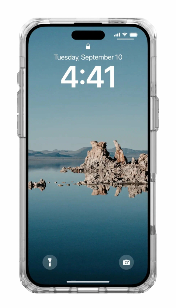 Чехол с поддержкой MAGSAFE Uag Plyo для iPhone 16 Plus, Прозрачный/Белый