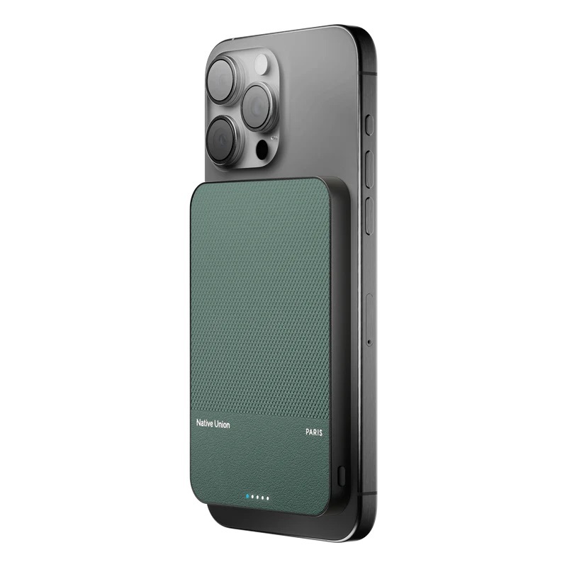 Power Bank Native Union (Re)Classic Magnetic 5000 мА·ч, Зеленый