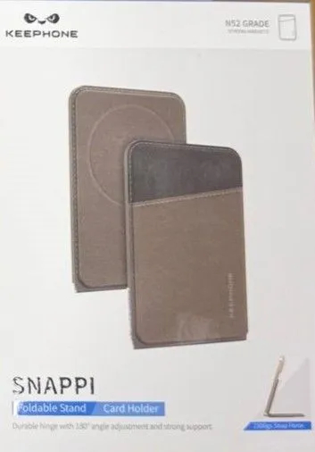 Чехол-бумажник Keephone Snappi с MagSafe, Розовый