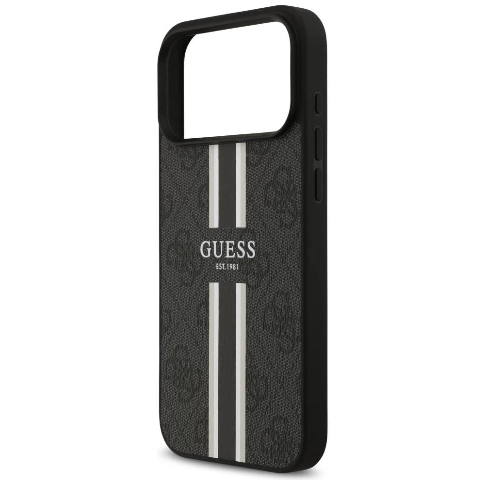 Чехол Guess iPhone 17 Pro Max, MagSafe, Черный