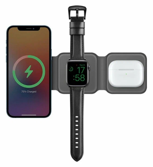 Bazic GoMag Trio Plus 3 в 1, 15W, Серый