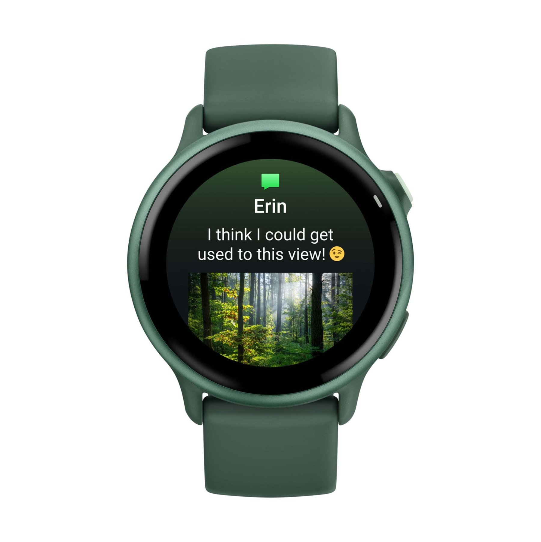 Garmin Vivoactive 6, Яшмовый зеленый металлик с яшмовым зеленым силиконовым ремешком