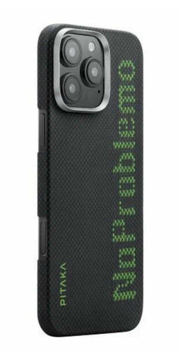 Чехол PITAKA Aries Tactile Woven для iPhone 15 Pro Max, NoProblemo
