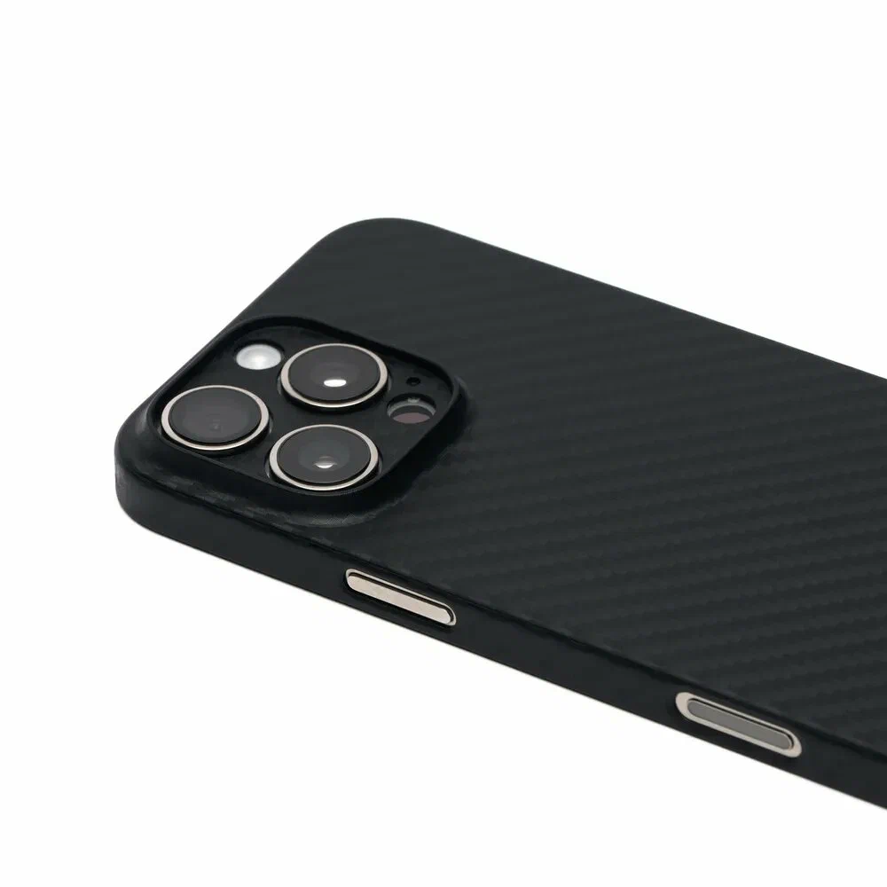 Чехол K-DOO Air Carbon для iPhone 16 Pro Max, Черный
