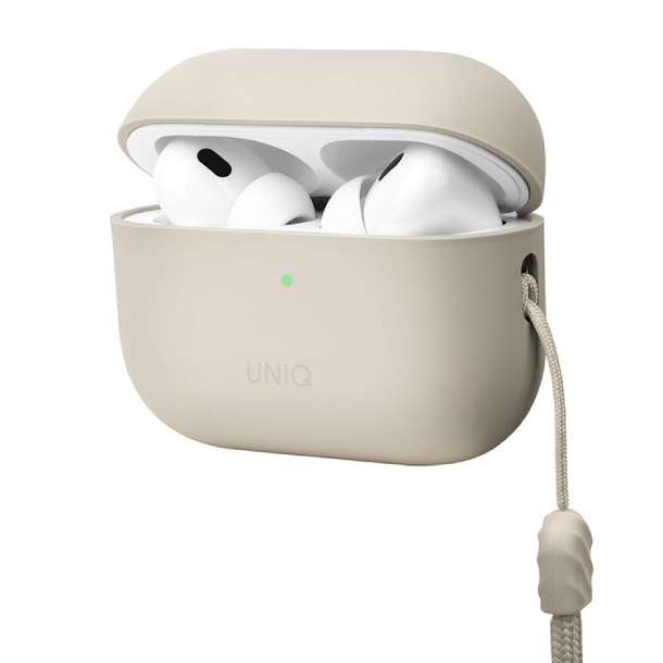 Чехол для Airpods Pro 2 LINO Силикон, Бежевый цвет слоновой кости