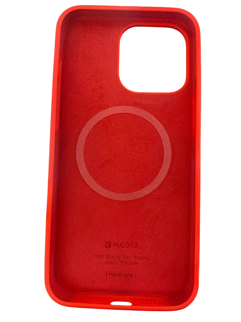 Чехол PULOKA SG-01 Mag Safe для iPhone 15 Pro Max, Красный