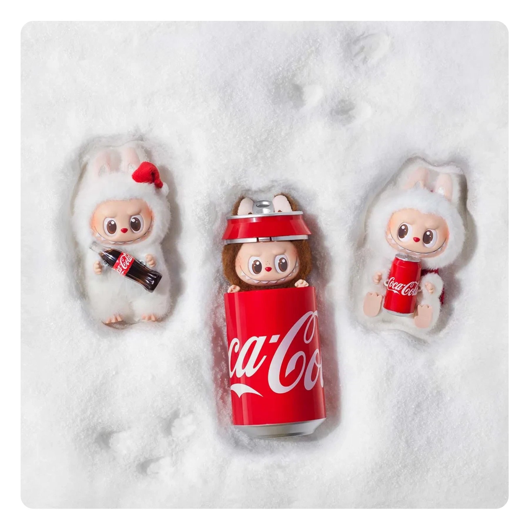 Labubu Coca-Cola, Коллекционная фигурка-брелок в Краснодаре