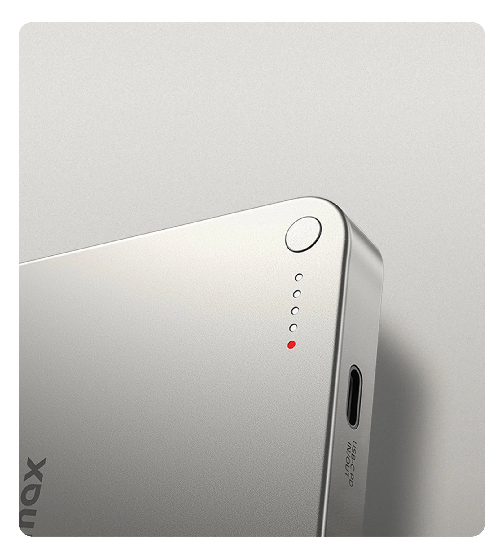 Power Bank Momax Q.MAG X1 10000 мА·ч,, Титан