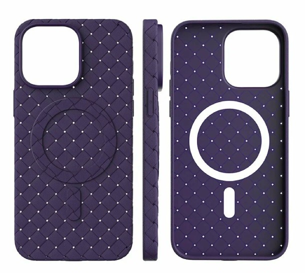 Чехол Twist MagSafe для iPhone 14 Pro, Фиолетовый