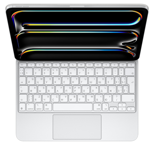 Чехол-клавиатура Apple Magic Keyboard для iPad Pro 11" M4, Белый
