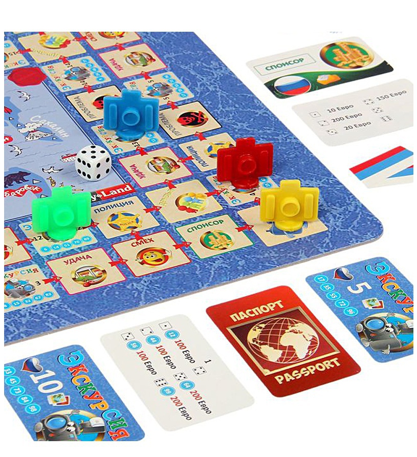 Настольная игра "Путешествие По России" в Краснодаре