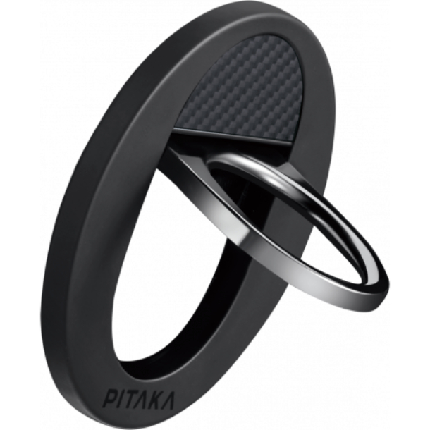 Магнитное кольцо PITAKA MagEZ Grip3, Чёрно-серый 600D