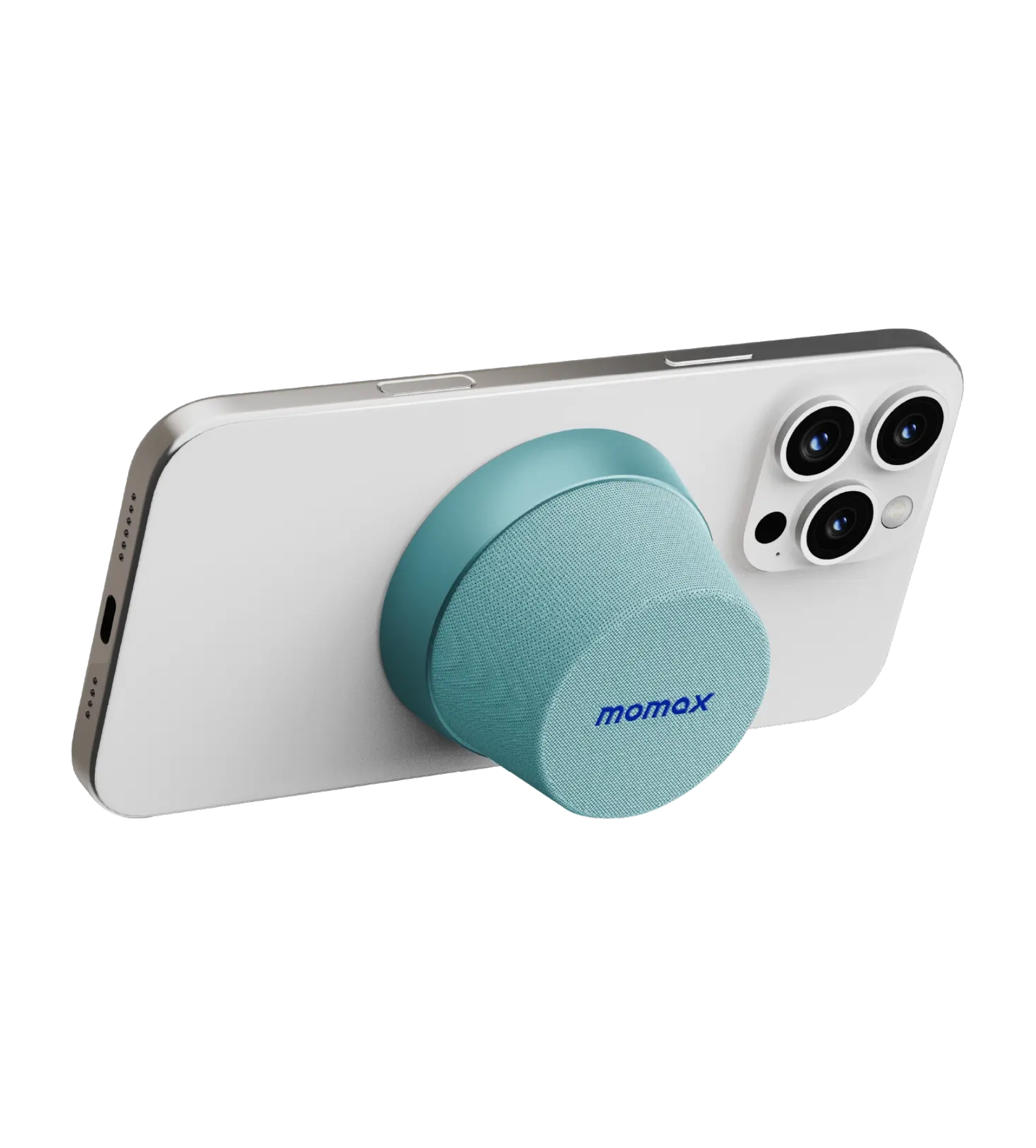 MOMAX 1-Vibe Go Magnetic Wireless Speaker, Аква (газировка с сиропом)