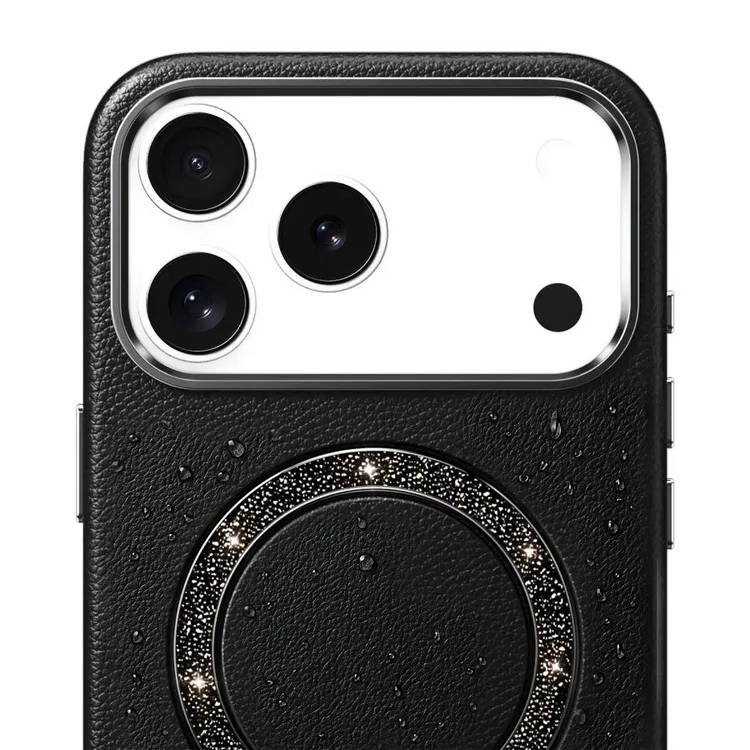 Чехол PYNANA для iPhone 17 Pro Dancing Circle Series Magsafe, Черный