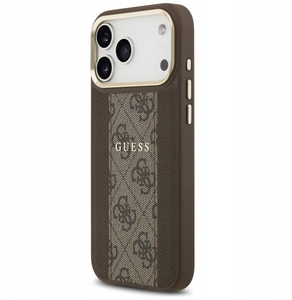 Чехол Guess iPhone 17 Pro Max, MagSafe, Коричневый