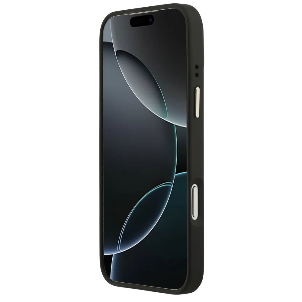 Чехол Guess iPhone 17 Pro чехол PU 4G Classic metal logo Gold camera Hard Black, Magsafe, Коричневый