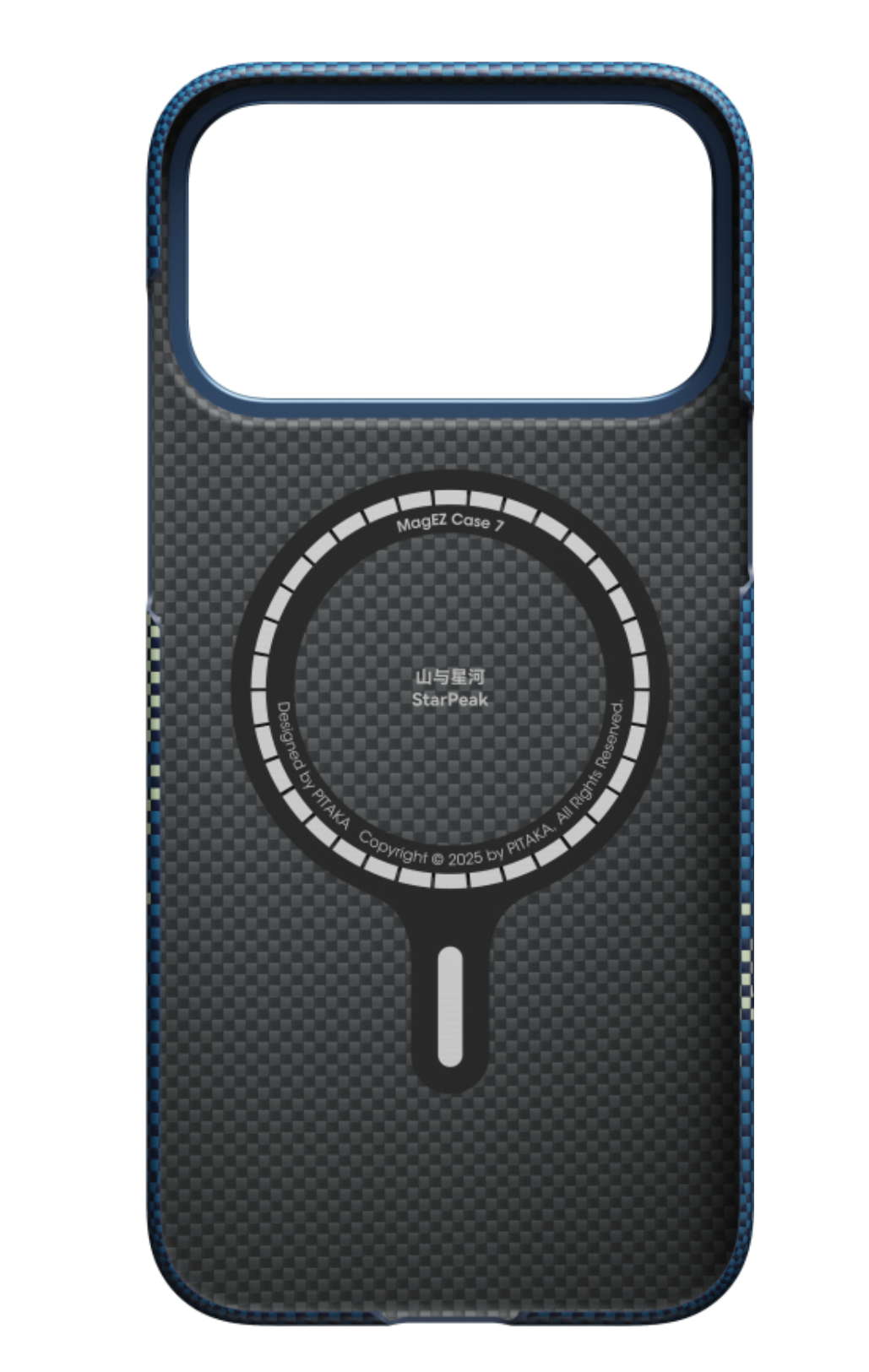 Чехол Pitaka Ultra-Slim Case для iPhone 17 Pro Max, Синий